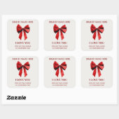 Valentine Kisses Custom Candle Sticker (Feuille)