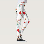 Valentine Leggings Long Snowman Fire (Droite)