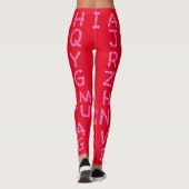Valentine Leggings pour les enseignants (Dos)