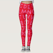 Valentine Leggings pour les enseignants (Devant)