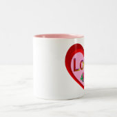 Valentine Love Heart Mug (Centre)