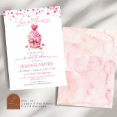 Valentine Love is Sweet Bridal Shower Invitation
