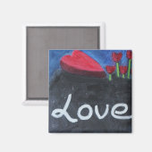 VALENTINE LOVE MAGNET (Recto/Verso)