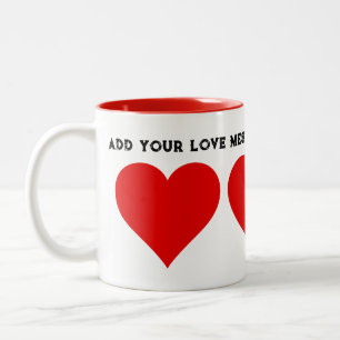 Valentine Love Mug - Personnaliser