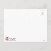 Valentine Love Music Girl | Carte postale (Dos)