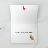 Valentine : Ma petite carte de poulet (Intérieur)