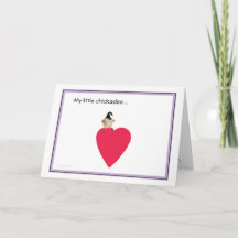 Valentine : Ma petite carte de poulet