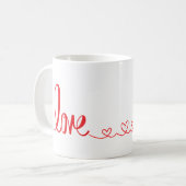 Valentine Mug : Amour (Devant gauche)