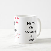 Valentine Mug personnalisable (Devant droit)