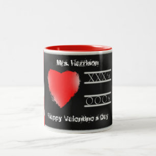 Valentine Mug pour enseignant