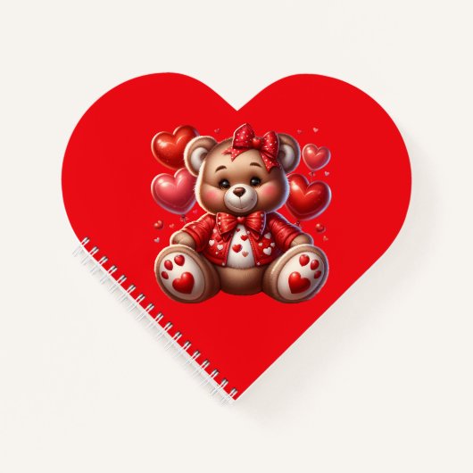 Valentine Notebook Notitieboek (Voorkant)