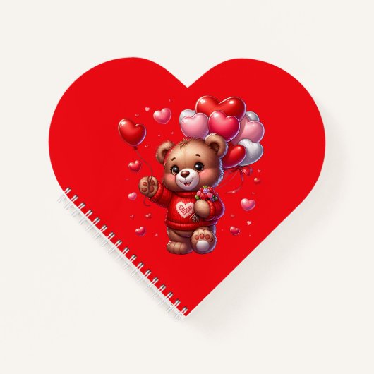 Valentine Notebook Notitieboek (Voorkant)