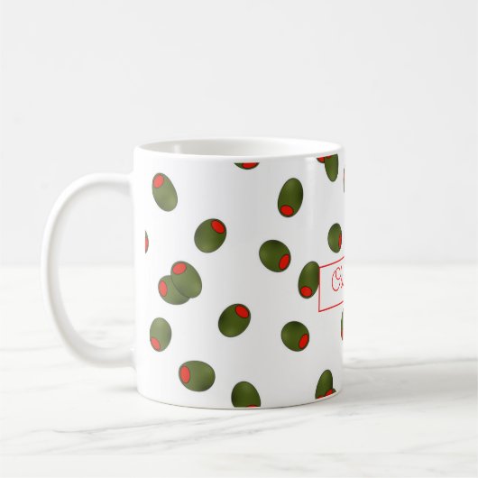 Valentine Olive Mug (Gauche)