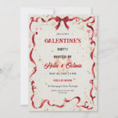 Valentine Party Invitation Printable (Devant)