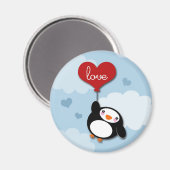Valentine PENGUIN - aimant (Recto/Verso)