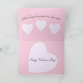 Valentine pour une carte de Soeur Spéciale (Intérieur)