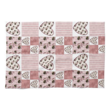 Valentine Quilt Kitchen Towels