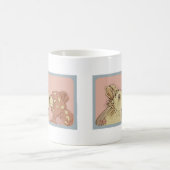 Valentine Rabbit et Teddy Bear Coffee Mug (Centre)