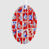 Valentine Retro Love Hugs Motif (devant)