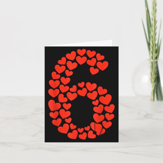 Valentine’s Day 67 With Heart Matching Couple Vale Kaart (Voorkant)