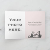 Valentine’s Day card: Awesome Two Toucans with Pic Bedankkaart (Binnen)