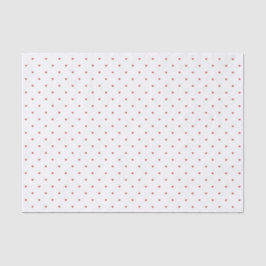 Valentine’s Day Girly Soft Red Heart Pattern Tissuepapier