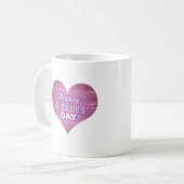 Valentine’s Day Heart & Love Mug Design (Devant gauche)
