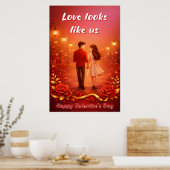 Valentine’s Day Love Quote Poster (Cuisine)