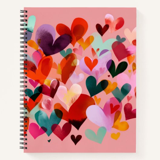 Valentine’s Day Notebook Collection | Romantic Notitieboek (Voorkant)