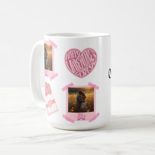 Valentine’s Day Personalized Mug (Devant gauche)