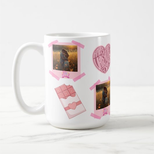 Valentine’s Day Personalized Mug (Gauche)