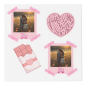 Valentine’s Day Personalized Photo Cube (Devant)