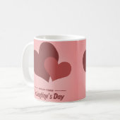 Valentine’s Day Romantic Mug Design (Devant gauche)