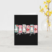 Valentine’s Day Silly Goose Love Season Just A Lov Kaart (Gele Bloem)