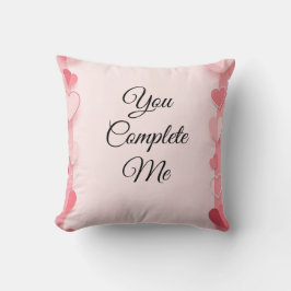 valentine sale background with hearts kussen