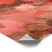 Valentine Schnauzer with Hearts Poster (Hoek)