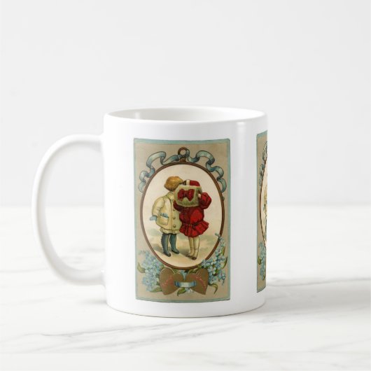 Valentine Secret Kiss Mug (Gauche)