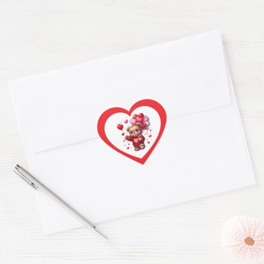 Valentine Sticker (Enveloppe)