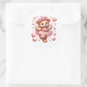 Valentine Teddy Stickers (Sac)