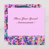 VALENTINE VENETIAANS MASKERBAL KAART (Voorkant / Achterkant)