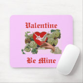 Valentine vintage soit tapis de souris de mine (Avec souris)