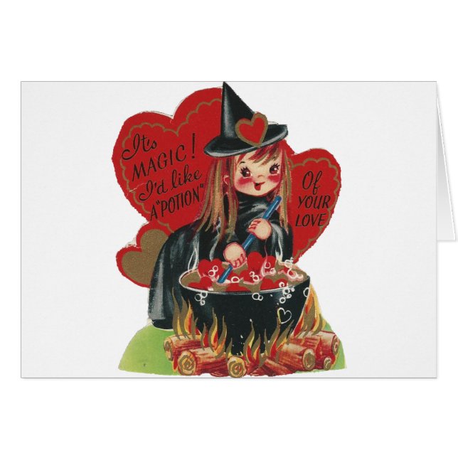 Valentine vintage "Witch" (Devant horizontal)