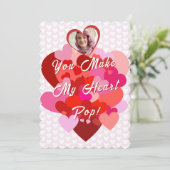 Valentine Vous Faites Ma Carte Coeur Pop (Debout devant)