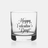 Valentine Whisky Glas (Voorkant)