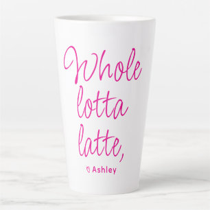 Valentine Whole Lotta Latte Heet Roze Mok