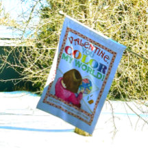 Valentine You Color My World Tuin Vlag
