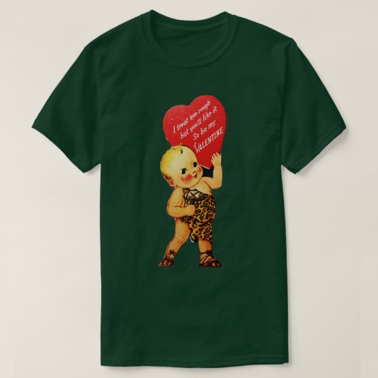 VALENTINEI behandeling Rough T-shirt (Design voorkant)