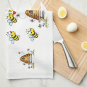 valentines amour cuisine serviette (Quart Plié)