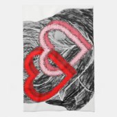 valentines amour cuisine serviette (Vertical)