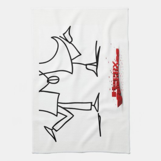 valentines amour cuisine serviette (Vertical)